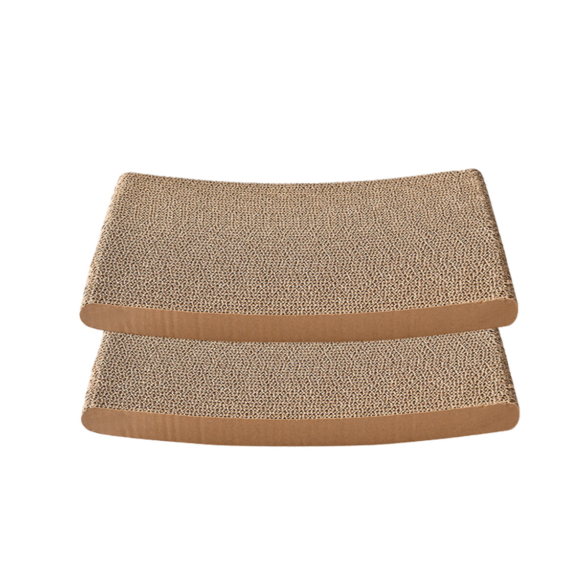Pure Ego cat scratching board shaker bed made of durable corrugated paper, suitable for all seasons, and designed as a fun cat toy.
